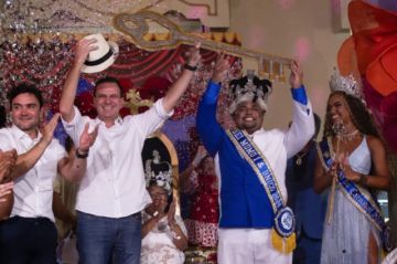 Una ceremonia inédita da inicio a un carnaval para 49 millones de personas en Brasil