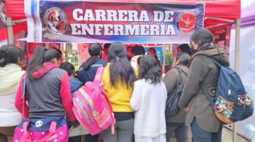 Enfermería aplica segundo examen