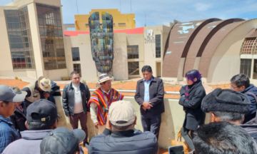 Comisión encontró cerrado y deteriorado el museo dedicado a Evo Morales en Orinoca