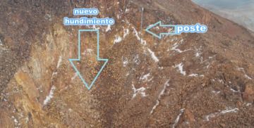 Nada detiene los hundimientos en el Cerro Rico de Potosí