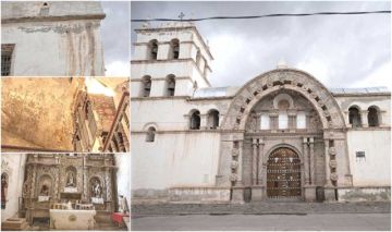 Demandan la urgente intervención del templo de Tomave