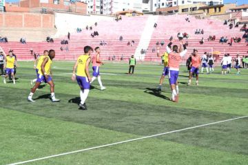 El equipo lila cumple hoy la prueba de jugadores en el estadio “Potosí”