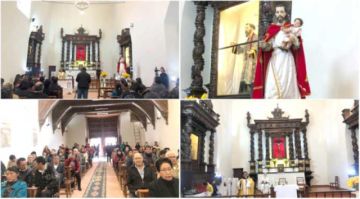 Con una misa, se celebró reapertura de San Agustín