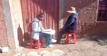 Los censistas cumplieron una ardua labor.