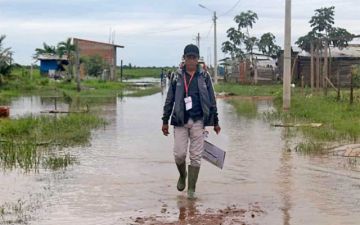 Las lluvias afectan a 247.834 familias y destruyen 1.495 viviendas