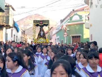 Destacaron la participación de los jóvenes en las actividades religiosas.