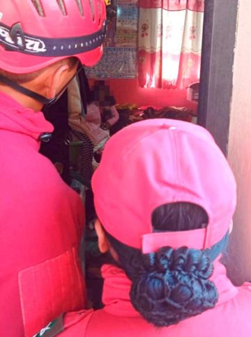 Una niña encerrada sin alimento fue rescatada