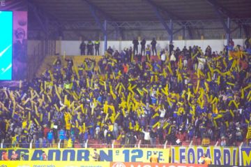 La barra brava de Boca Juniors.