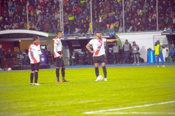 De izq. a der. Gustavo Cristaldo, Samuel Galindo y Maximiliano Ortiz.