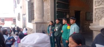 La tea de los Juegos Bolivarianos llega a Potosí