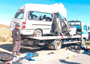 Tragedia siega 14 vidas en la ruta Oruro-Potosí