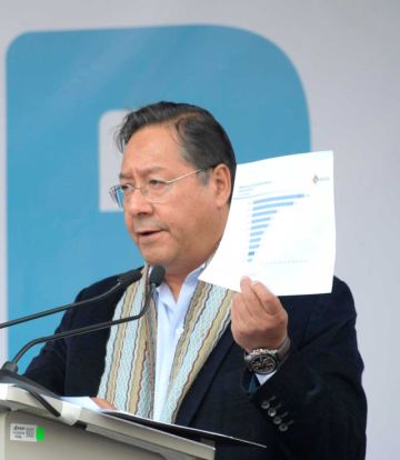 Arce asegura que Bolivia no está en crisis, pese al “boicot interno”