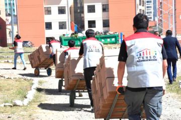 Traslado de material del censo de población de  Potosí bordea el 90%