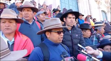 Campesinos de Potosí anuncian que asistirán a congreso del MAS en El Alto