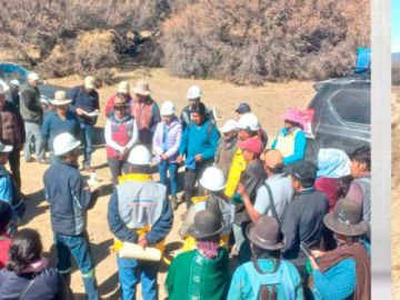 Denuncian ascenso de los trabajos mineros ilegales en zonas de Tupiza