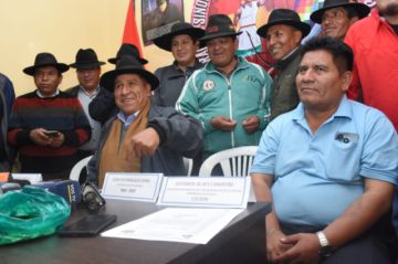 Pacto de Unidad “arcista” reprocha ausencia de Evo a reunión y ratifica congreso en El Alto 
