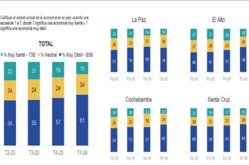 Seis de cada diez encuestados ven una situación económica “débil”