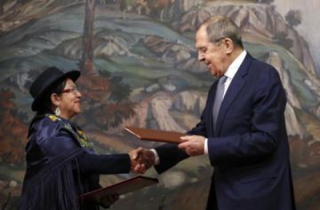 Canciller Sosa anuncia planes para visita de Arce y reunión con Putin en Rusia