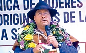 Arce: “El gas se ha agotado (…) no hay pues de dónde sacar plata”