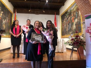La posesión fue en la Casa Nacional de Moneda de Potosí.