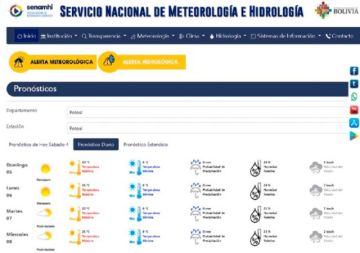 Potosí soporta el descenso de temperaturas mínimas