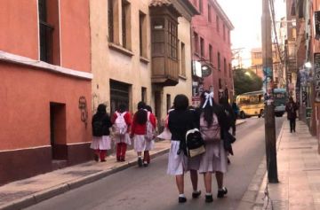 Actividades escolares siguen con normalidad en el otoño potosino