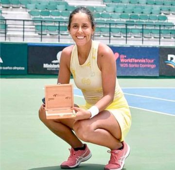 Zeballos es subcampeona en Santo Domingo 