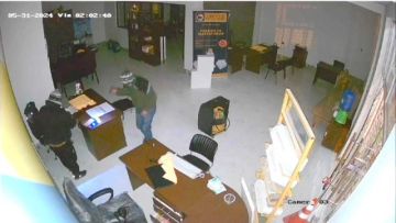 Delincuentes roban en una constructora violentando sistema de seguridad