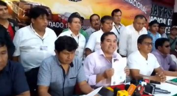 Ampliado del transporte pesado determina desde el 27 de junio el bloqueo indefinido de carreteras