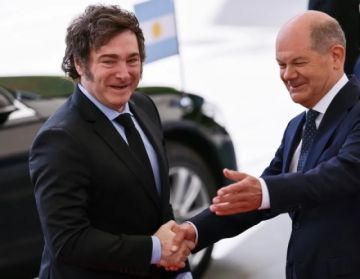 Milei se encuentra con el canciller Scholz en su primera reunión de trabajo con un líder socialista
