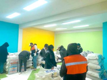 Alcaldía inicia entrega de alimentos del desayuno escolar al área rural