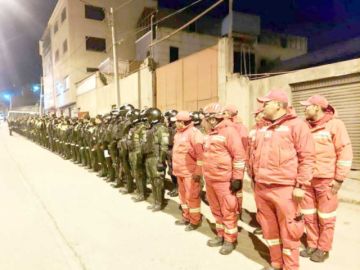 La Policía celebró los 198 años en Potosí