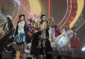 Cochabambina gana el Miss Bolivia, Potosí fue el mejor traje típico