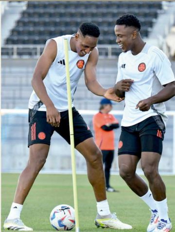 Colombia ya está en la sede del partido de semifinales