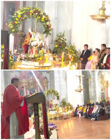 Santiago Apóstol celebró su fiesta en la Catedral