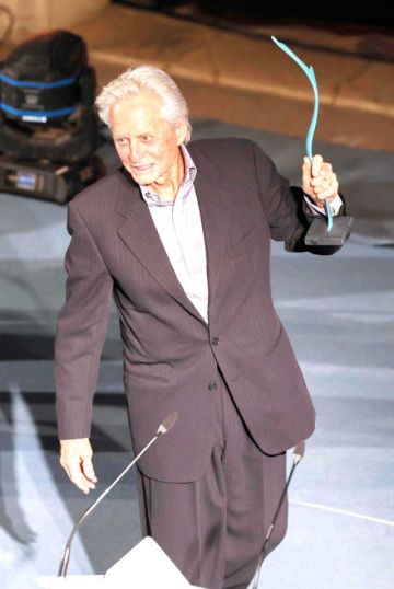 Michael Douglas recibe premio Masters of Cinema en Mallorca