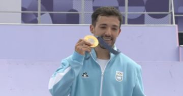 El boliviano José Torres Gil conquista el oro olímpico para Argentina en BMX freestyle