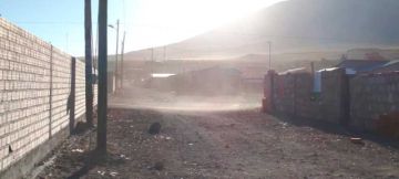 Potosí vuelve a ser golpeada con la presencia de vientos fuertes
