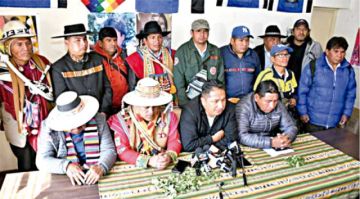 Evistas: Arce tiene hasta el 20 para resolver crisis