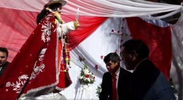 San Bartolomé visita la ciudad de Potosí en romería