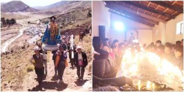 Fe y devoción se vivió ayer en el santuario de San Bartolomé en La Puerta.