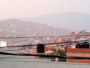 Advierten que humareda  por incendios forestales perdurará en Potosí