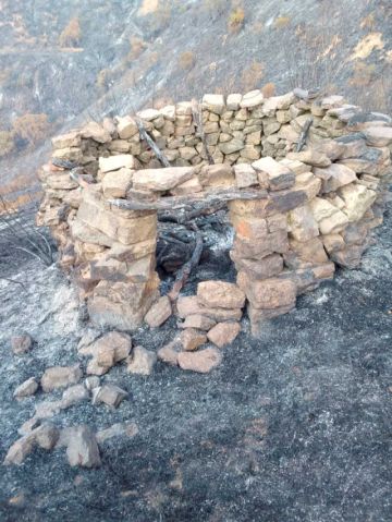 El incendio se produjo cerca de las 10:30 del miércoles 4 de septiembre.