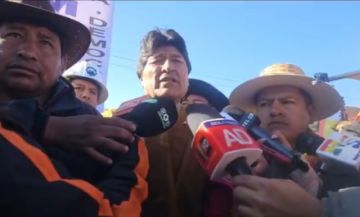 Evo Morales dice que su marcha ingresará a La Paz desde los cuatro puntos cardinales