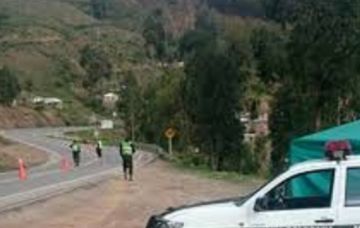 Policía de Potosí reporta un muerto en accidente de tránsito en el cruce Tacobamba