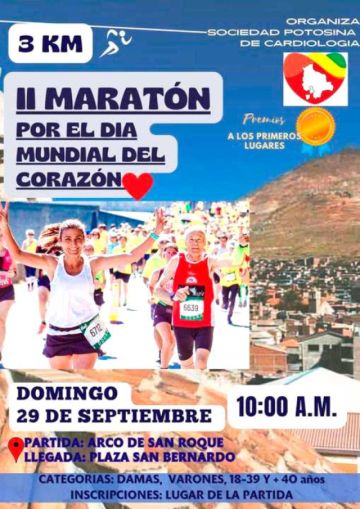 Promueven la actividad física por el Día del Corazón