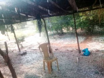 A lo largo de esta semana se tendrá presencia de granizadas.