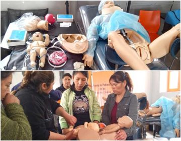 Fortalecen recurso humano en salud en la atención del parto