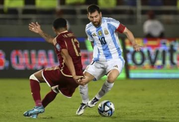 Venezuela reacciona y empata ante Argentina (1-1) en el regreso de Messi a su selección