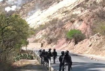 Reportan que "evistas" atacan con dinamitas a contingente policial que se dirige a Parotani